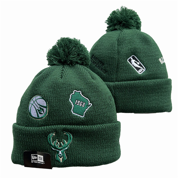 Milwaukee Bucks Knit Hats 0031